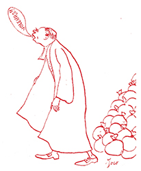 D'après Joco, "Voleurs", carte postale, [1903 -1904], Archives départementales de la Charente-Maritime, 73 J 19.