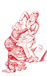 -D'après "Les libérateurs", carte postale, [1905-1906]. Archives départementales de la Charente-Maritime, 13 J 54