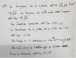 Note sur l’état général de la galerie du trône et sur ses proportions Arch.duSénat,DAPJ/573s36 ABJ 36, travaux Gisors, travaux d’art (1836-1857).