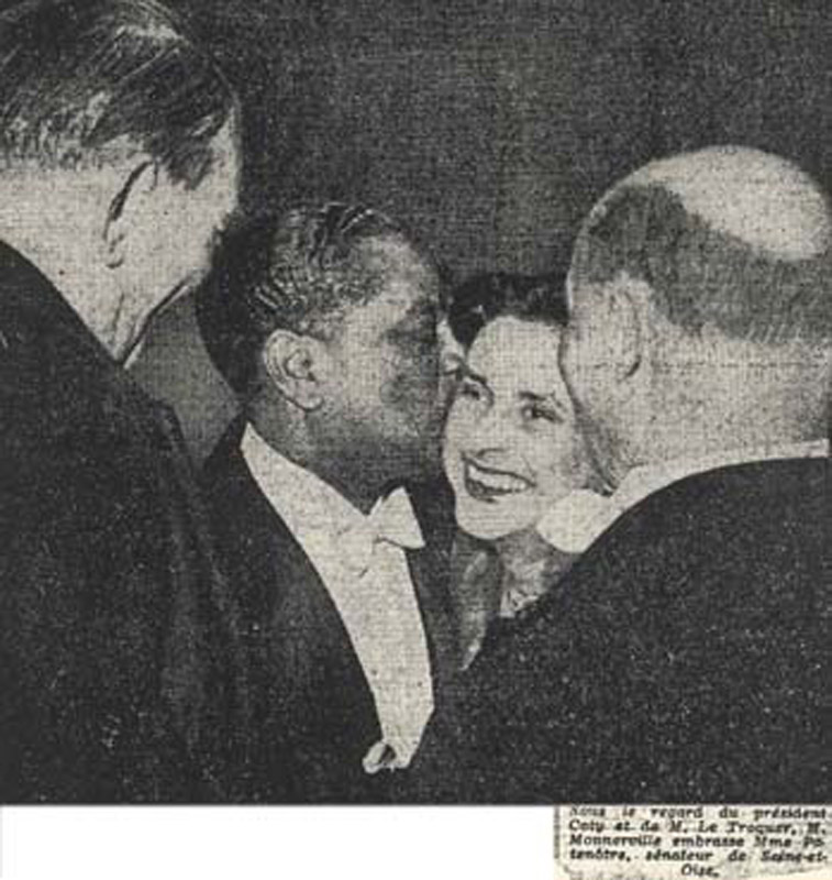 Gaston Monnerville, President du Conseil de la Republique