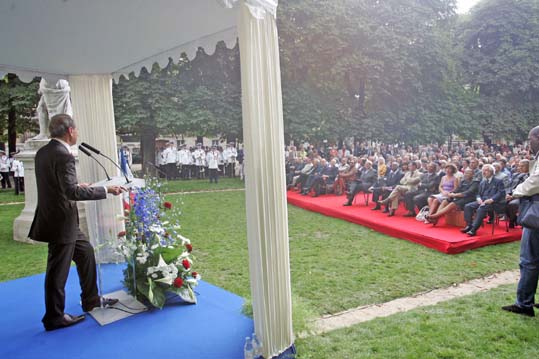 Societe des Amis du President Gaston Monnerville - Inauguration Esplanade