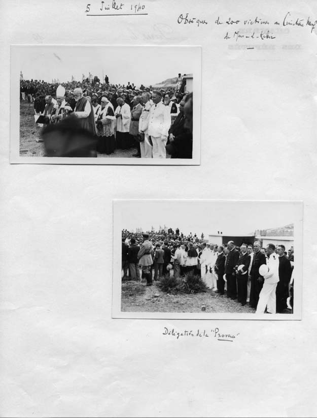 Gaston Monnerville a Mers el Kebir