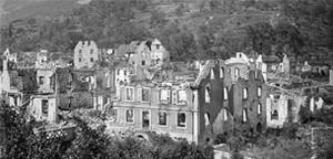 ECPAD - SPA 114 M 2455 - Metzeral, les ruines. - 06/08/1916 - Moreau, Albert