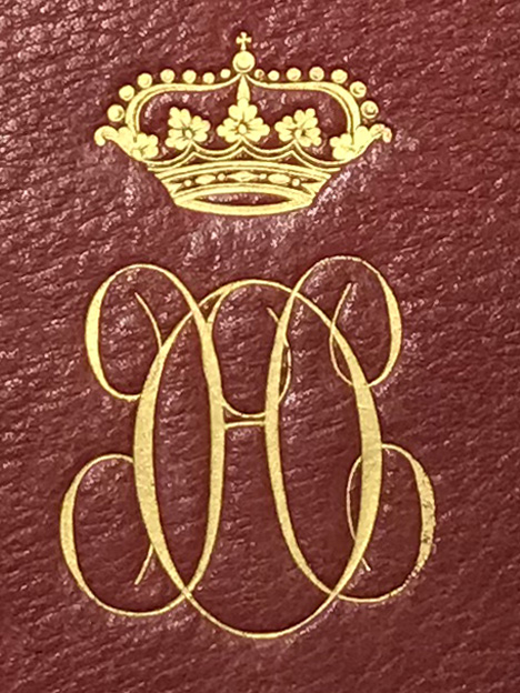 Monogramme HO (extrait du Catalogue des Rosiers cultivés au Jardin du Luxembourg)