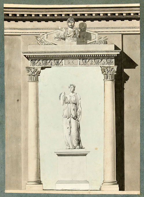 Salon des messagers d'état (1er étage)