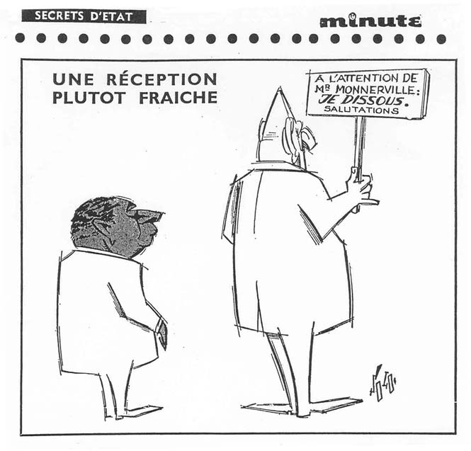 Caricatures de Gaston Monnerville