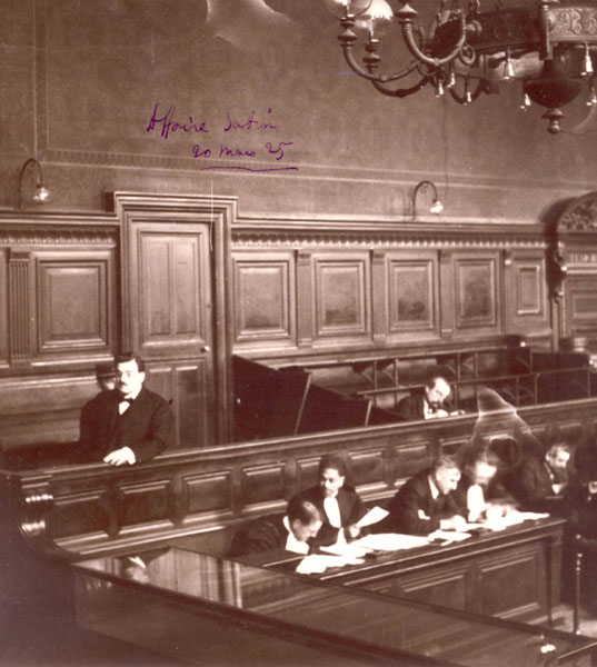 Societe des Amis du President Gaston Monnerville - affaire_satin_1925