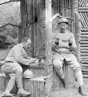 ECPAD - SPA 22 V 758 - La lettre du pays. Marne. - 14/05/1916 - Bilowski, Henri ECPAD - SPA 22 V 758 - La lettre du pays. Marne. - 14/05/1916 - Bilowski, Henri