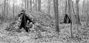 ECPAD - SPA 2 V 121 - Florent, Marne, campement dans les bois au sud-ouest de Florent - 04/12/1915 - Bilowski, Henri