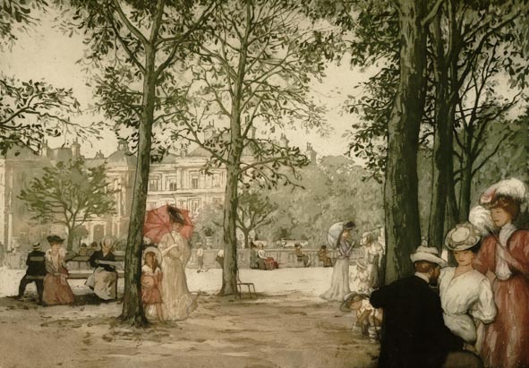 Tableau : les chaises