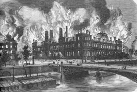 Incendie de l'Hôtel-de-Ville