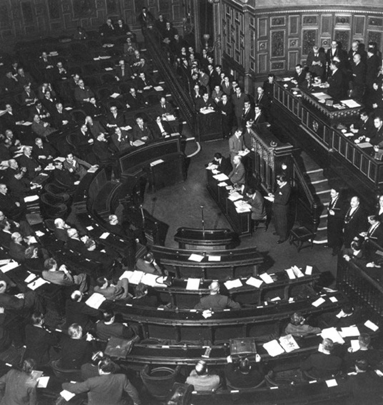 Gaston Monnerville, President du Conseil de la République