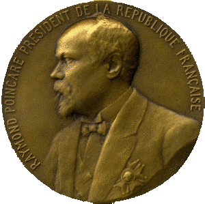 Médaille de Raymond Poincaré