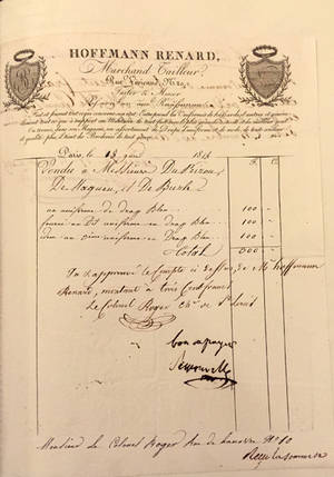 Facture Hoffmann Renard