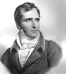 Élie DECAZES (1780-1860). Portrait extrait de L'iconographie de contemporains et fac-similé d'écritures, par F. S. Delpech (1832).