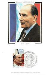 Carte-maximum « Premier jour » du 4 janvier 1997 avec oblitération spéciale de Château-Chinon