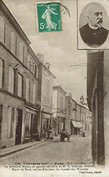 Maison d'Émile Combes à Pons, carte postale, sd; fonds Lefébure
