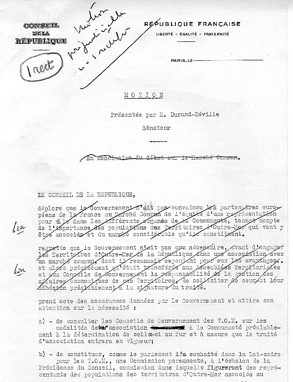 La motion préjudicielle présentée par Luc DURAND-RÉVILLE_1