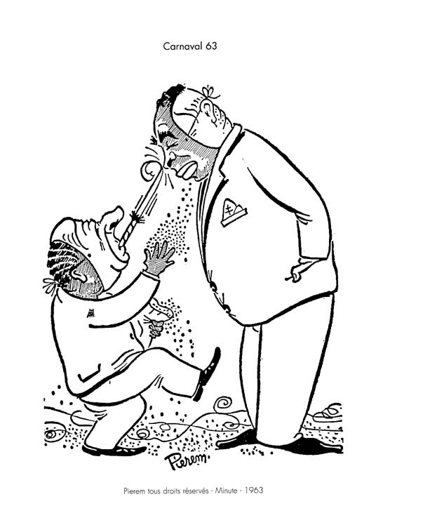 Caricatures de Gaston Monnerville