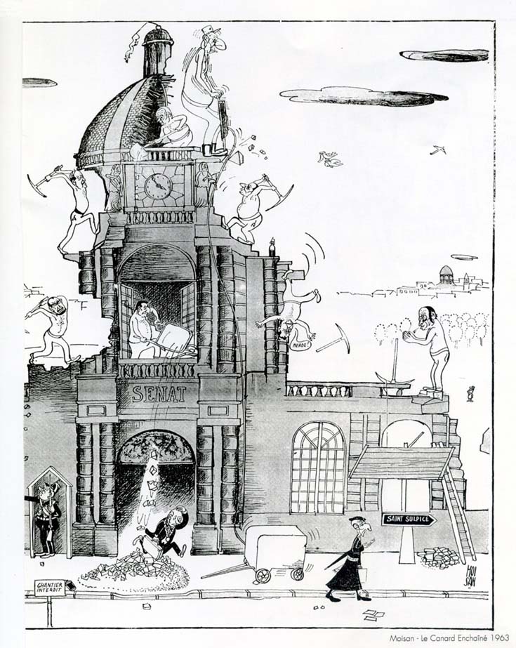 Caricatures de Gaston Monnerville