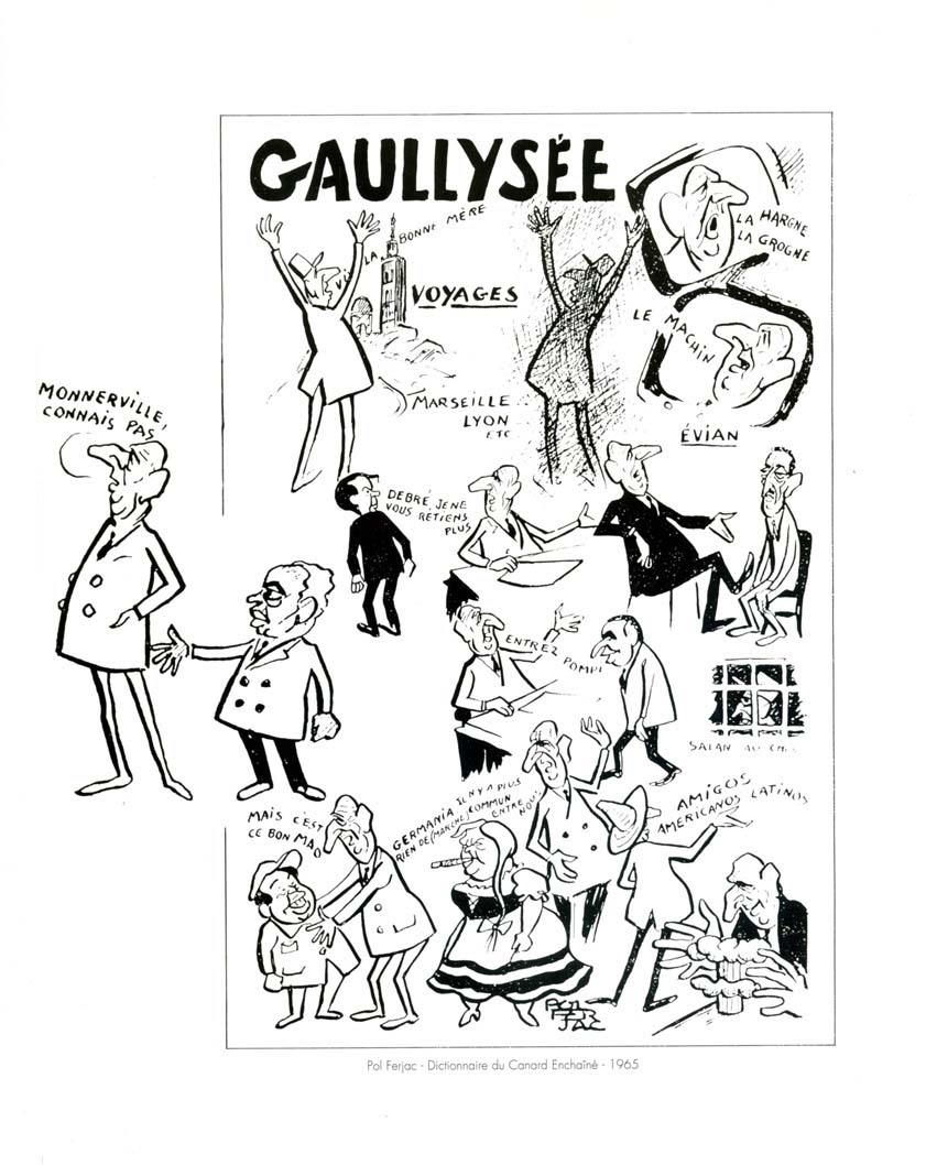 Caricatures de Gaston Monnerville