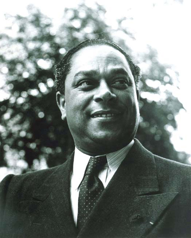 Gaston Monnerville, President du Conseil de la Republique