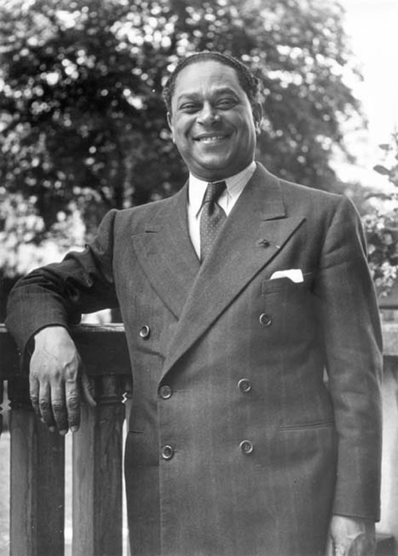 Gaston Monnerville, President du Conseil de la Republique