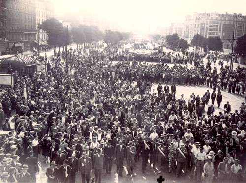 Societe des Amis du President Gaston Monnerville - Gaston Monnerville, depute (photo Excelsior)