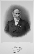 André-Jean-Jacques DUPIN (1783-1865). Portrait extrait du Panthéon des illustrations françaises au XIXème siècle, par Victor Frond (1869).