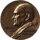 Médaille de René Coty