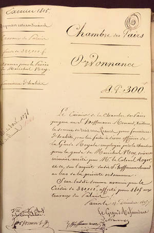 Ordonnance Hoffmann Renard