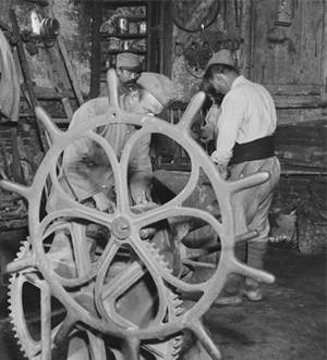 ECPAD - SPA 29 D 2130 - Le Chemin, Marne, dépôt d'éclopés. La forge. - 26/05/1916 - Brissy, Edouard ECPAD - SPA 29 D 2130 - Le Chemin, Marne, dépôt d'éclopés. La forge. - 26/05/1916 - Brissy, Edouard