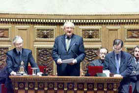 Christian Poncelet, Président du Sénat