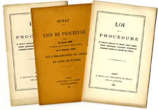 Lois de procédure