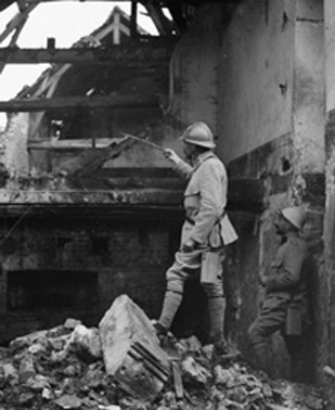 ECPAD - SPA 17 V 648 - Craonnelle, Aisne, ruines. - 14/04/1916 - Bilowski, Henri