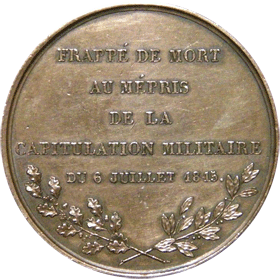 Revers médaille Ney
