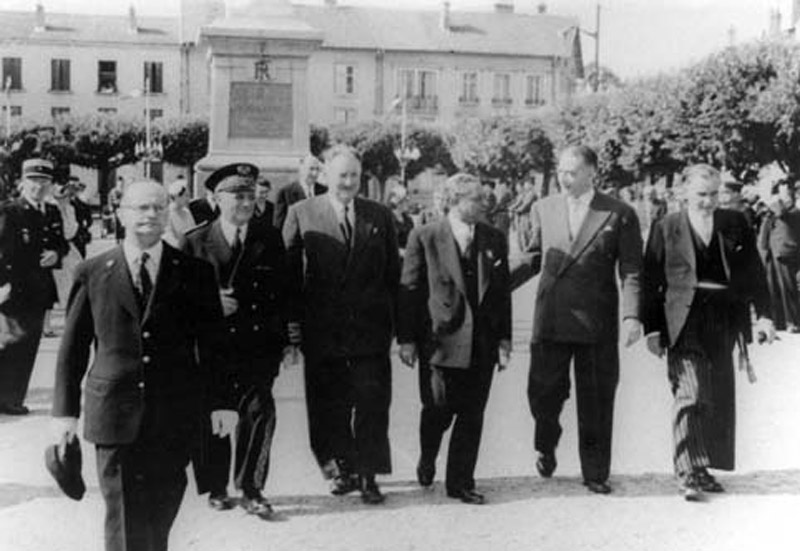 Gaston Monnerville, President du Conseil de la Republique