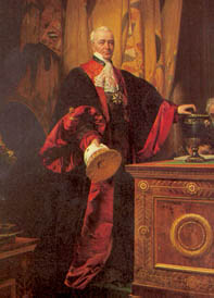 Portrait en chancelier
