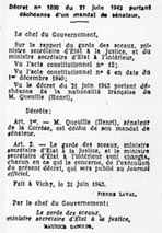 Texte du décret