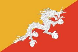 DrapeauBhoutan©WikiCommons