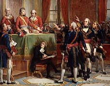 Installation du Conseil d'etat au petit Luxembourg