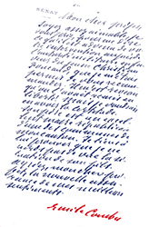 Aux électeurs du canton de Pons», 7 juillet 1898, tract, fonds Lefébure.