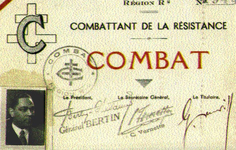 Gaston Monnerville, Resistant