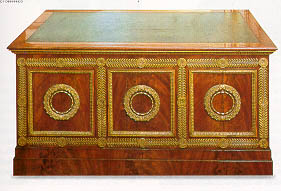 Bureau exposé à Versailles
