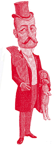 D'après G. Moloch, "Waldeck-Rousseau", carte postale, [1902-1904] Archives départementales de la Charente-Maritime, 13 J 54