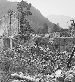 ECPAD - SPA 114 M 2450 - Metzeral, les ruines du village. - 06/08/1916 - Moreau, Albert ECPAD - SPA 114 M 2450 - Metzeral, les ruines du village. - 06/08/1916 - Moreau, Albert