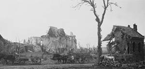 ECPAD - SPA 2 W 180 - Ruines de l'église de Curlu. - 18/10/1916 - Ridel, Jacques ECPAD - SPA 2 W 180 - Ruines de l'église de Curlu. - 18/10/1916 - Ridel, Jacques