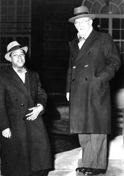 GASTON MONNERVILLE et M. STEEG, Cabinet CHAUTEMPS