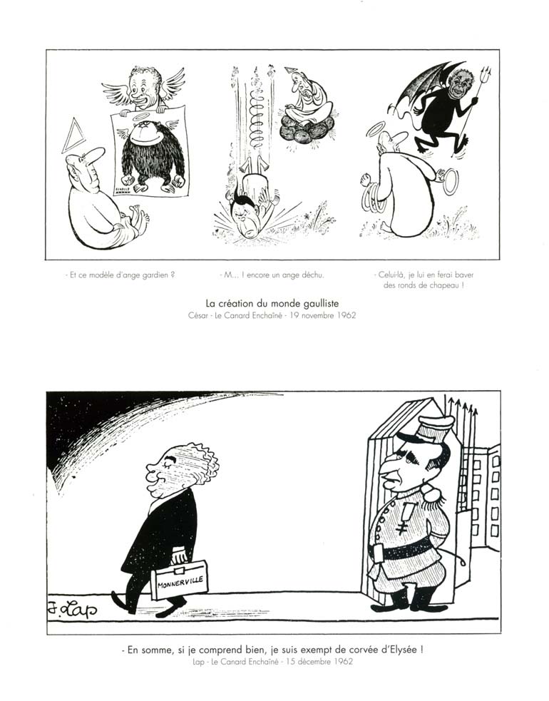 Caricatures de Gaston Monnerville