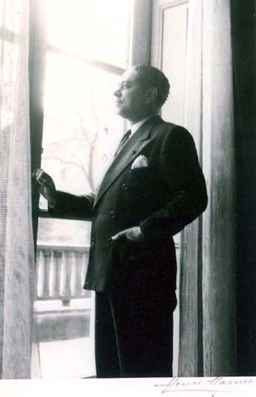 Gaston Monnerville, President du Conseil de la Republique